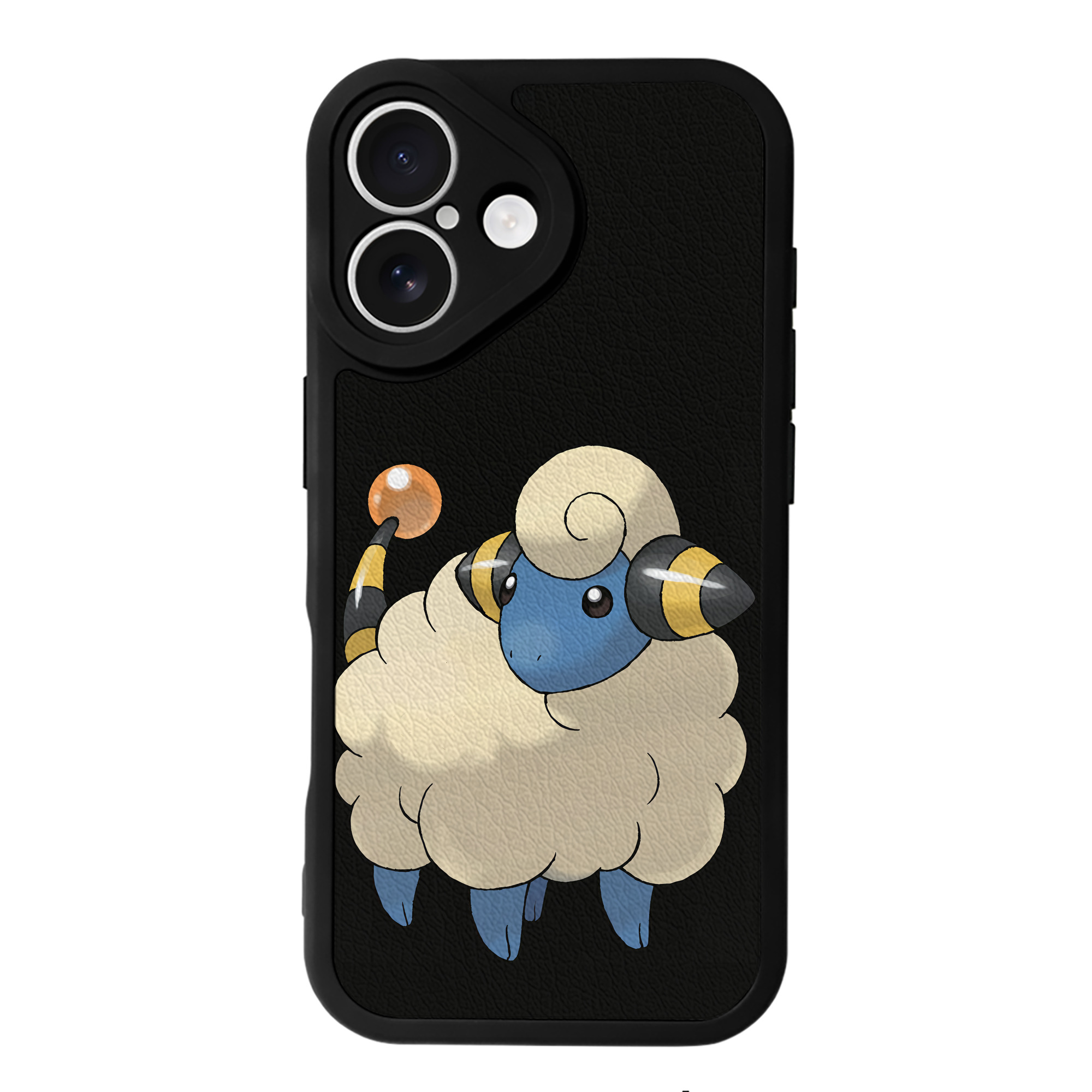 （画像用） ポケットモンスター Pokémon 【iPhone 16シリーズ対応】シリコンスマホケース（レザー調） 材質：シリコン
